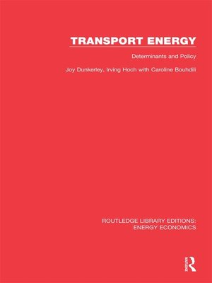 cover image of Transport Energy